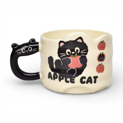 MUG POCILLO CERAMICA DISEÑOS GATOS 300ML DIM:9X9X7