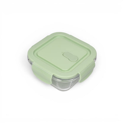 PORTACOMIDA SET 3PCS VIDRIO Y PLASTICO 390,520,800ML