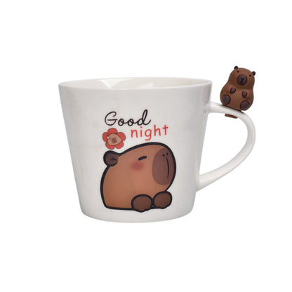 MUG POCILLO CERAMICA DISEÑO CAPYBARA 500ML DIM:10X10X9