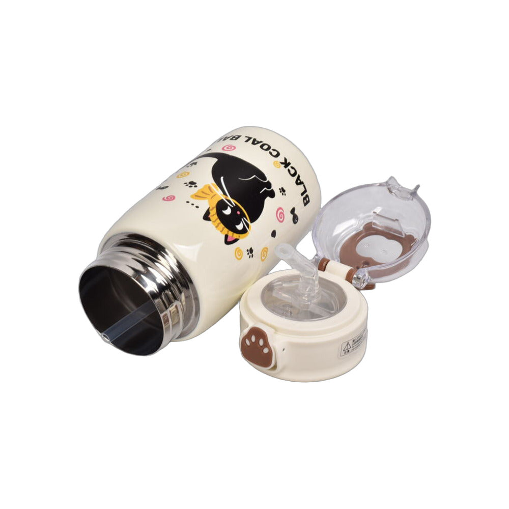 termo acero inoxidable 400ml gatos dim: 7x7x17