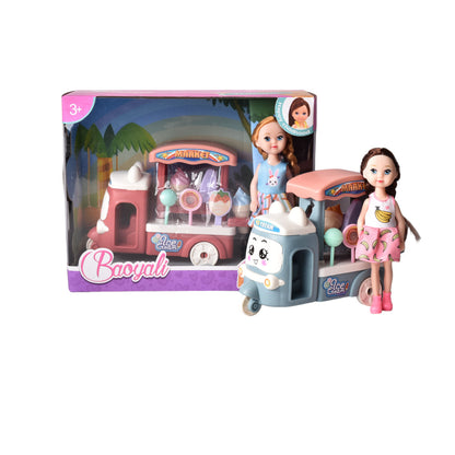 JUGUETE MUÑECA CON ACCESORIOS PLASTICA