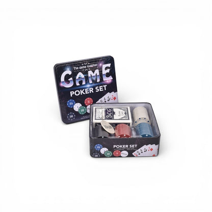 JUEGO DE POKER DIM:15X15X5