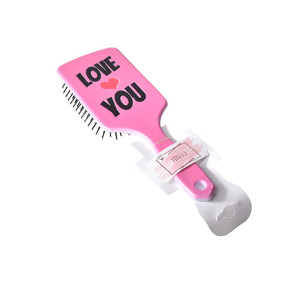 CEPILLO PLASTICO PARA CABELLO VARIOS DISEÑOS DIM:7X24X4