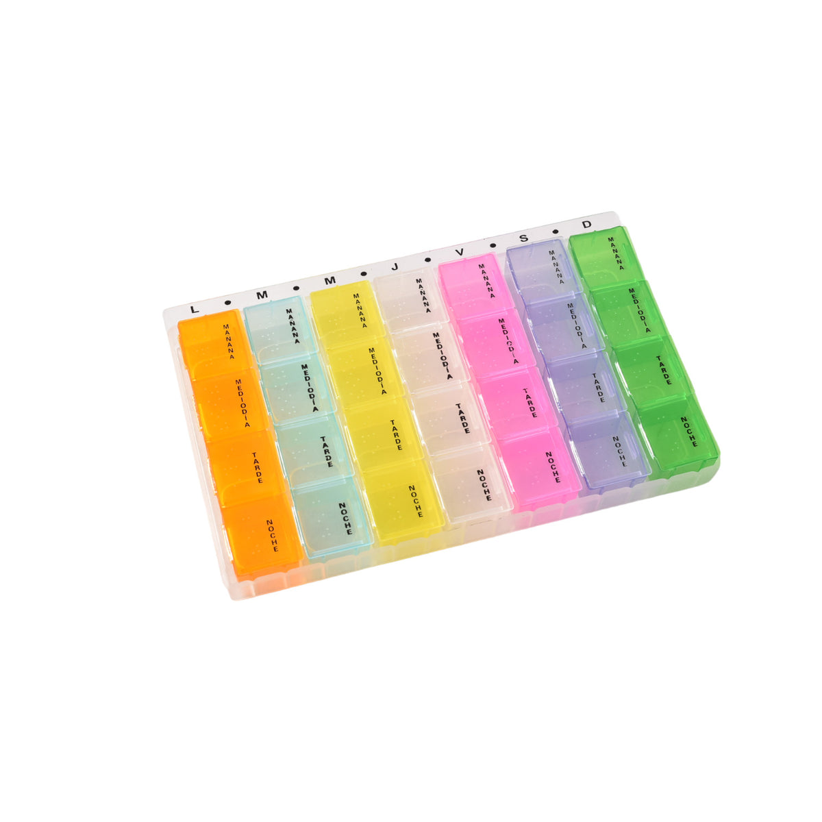 organizador de pastillas semanal dim:17x11