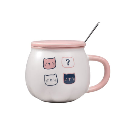 MUG POCILLO CON CUCHARA CERAMICA