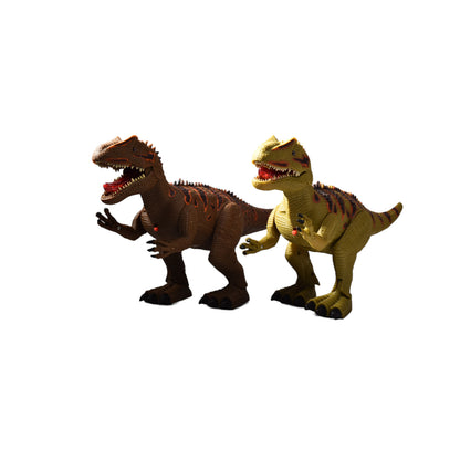 DINOSAURIO DE JUGUETE CON MOVIMIENTO LUZ Y SONIDO (QF05-2)