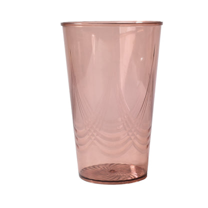 VASO PLASTICO VARIOS COLORES DIM:8X8X13