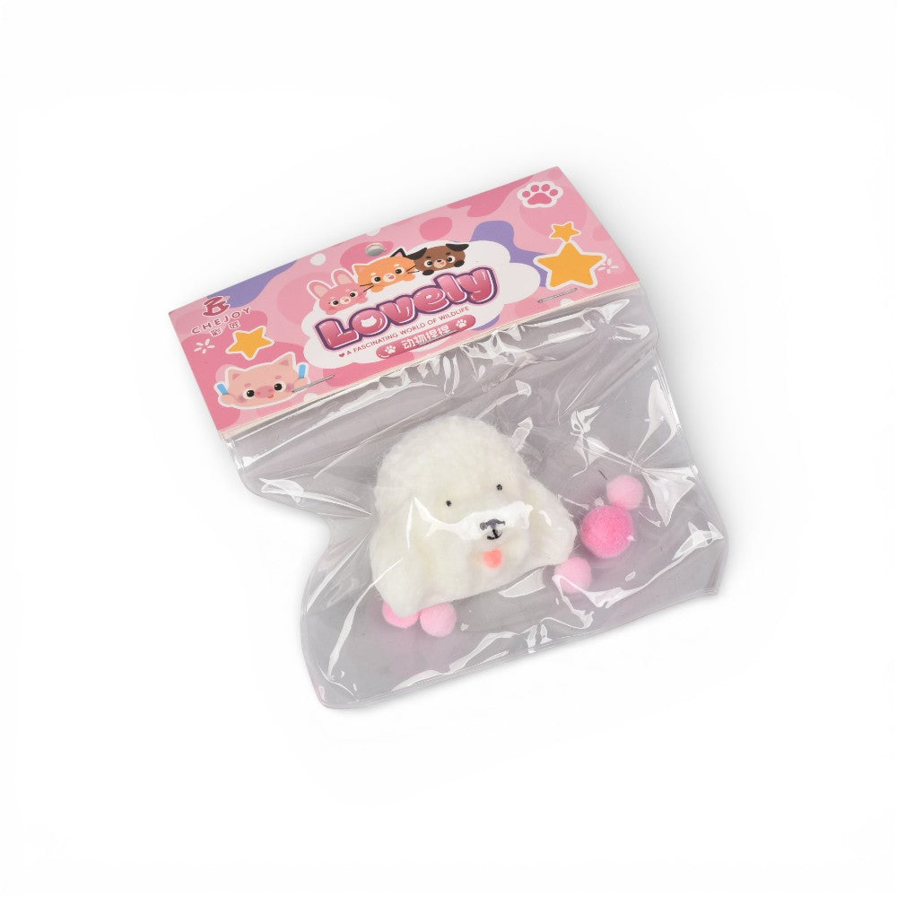 squishy anti estrés  forma perro elastico caucho dim:6x5x3