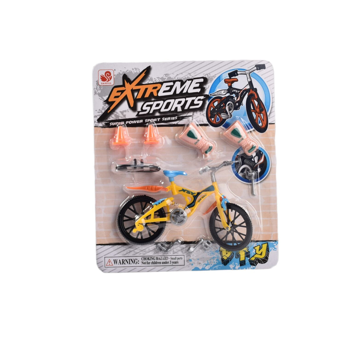 juguete bicicleta pequeña colección dim:16.5x19x4.5cm