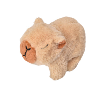 JUGUETE SET MALETA PELUCHE CAPYBARA CON ACCESORIOS DIM:24X17X22