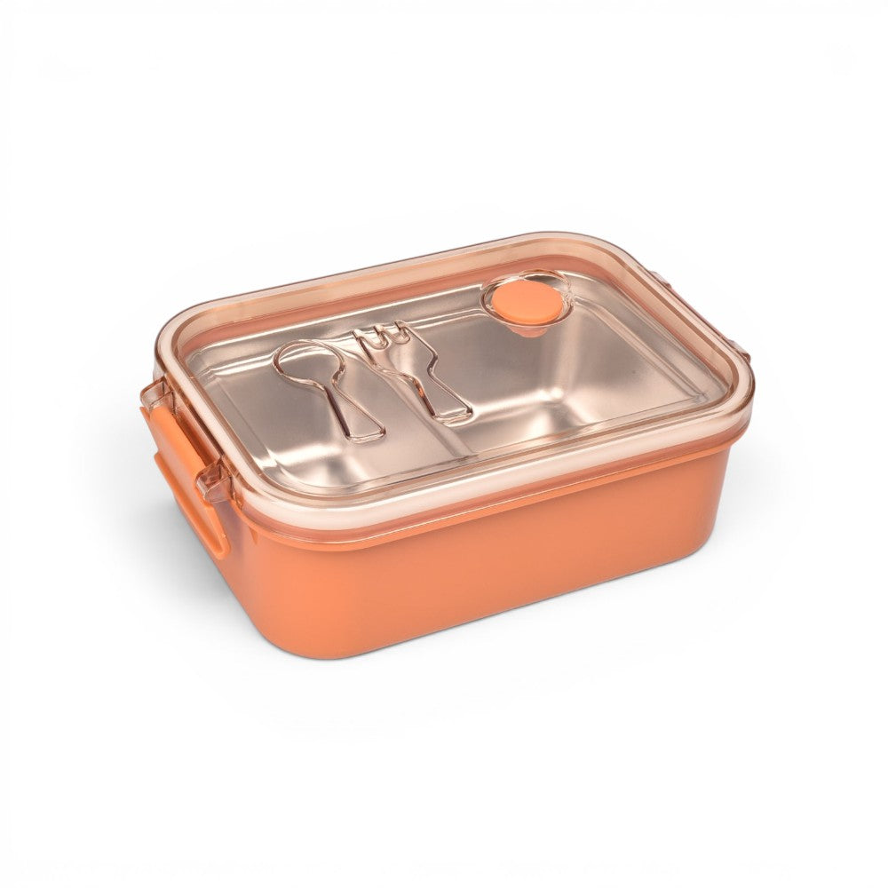 portacomida en acero inoxidable con division 1000ml