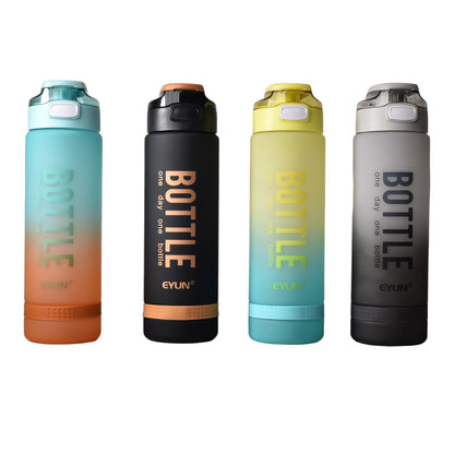 BOTELLA DE AGUA 1000ML PLASTICA DIM:7X7X26CM