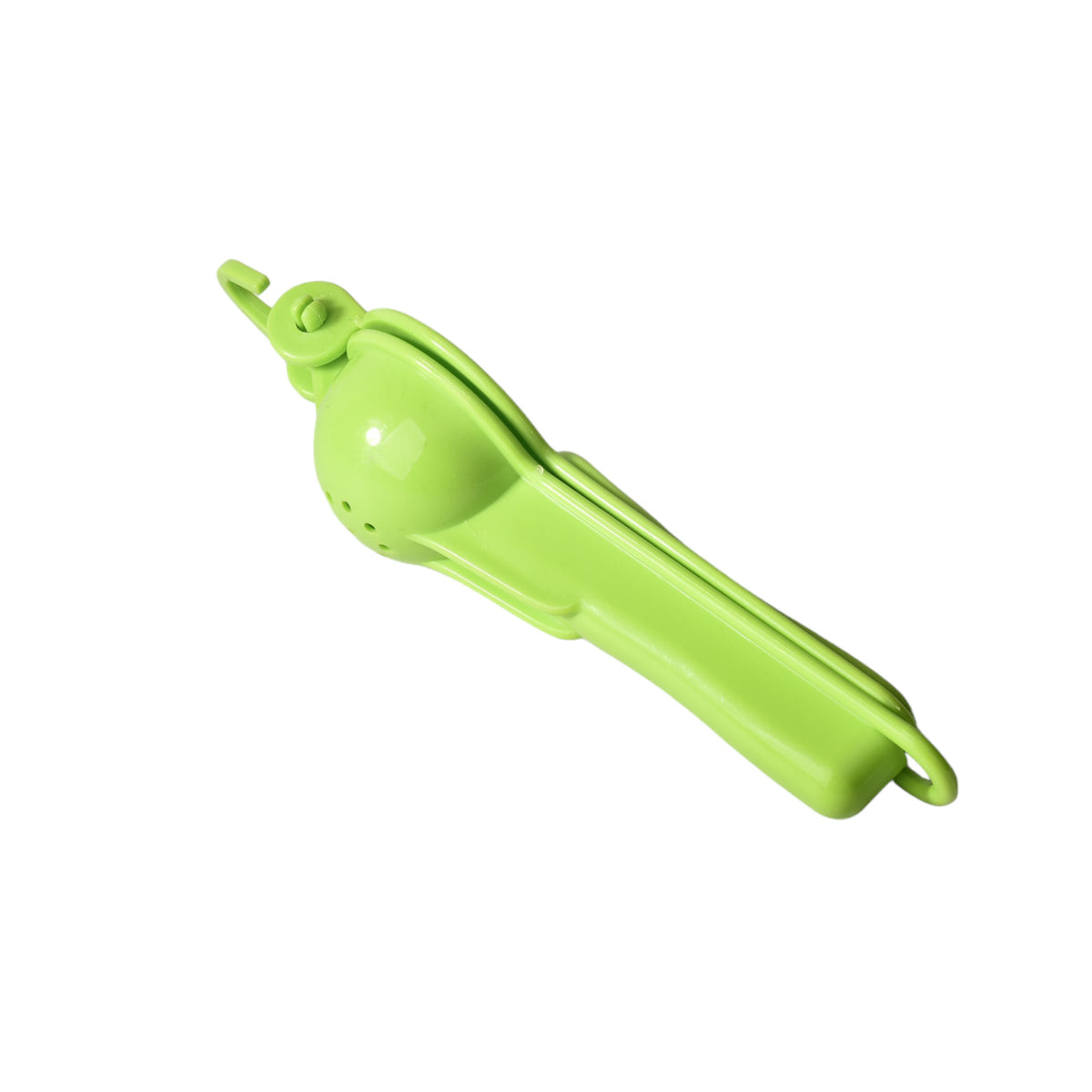 exprimidor de limon plastico color verde dim:25x7x5cm