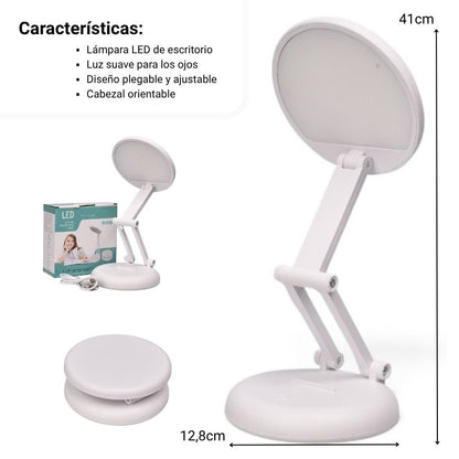 LÁMPARA ESCRITORIO AJUSTABLE RECARGABLE DIM:48CM