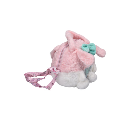 BOLSO CARTERA PERSONAJE NIÑA DE PELUCHE