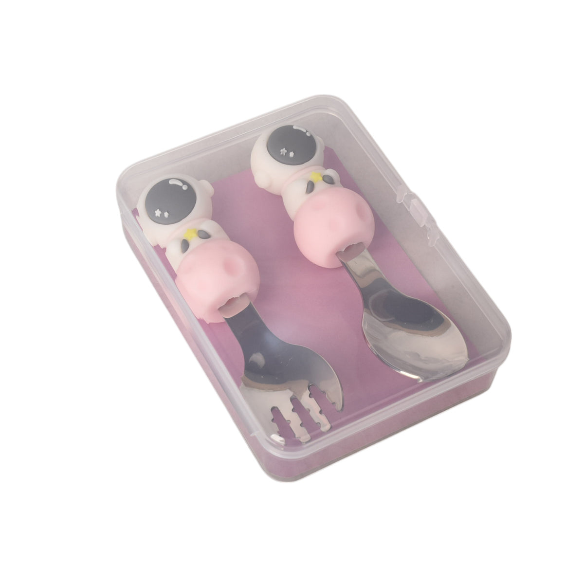 set cuchara y tenedor hierro acero inoxidable dim:11*8*3