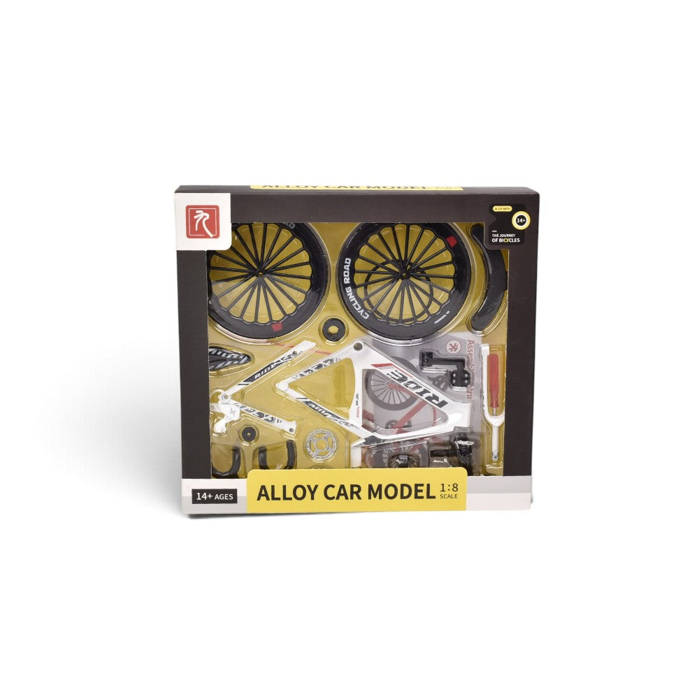 bicicleta armable coleccionable dim: 19.5*3.5*21cm