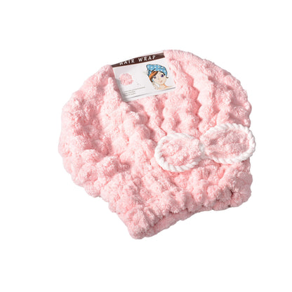 GORRO MICROFIBRA PARA SECAR EL CABELLO
