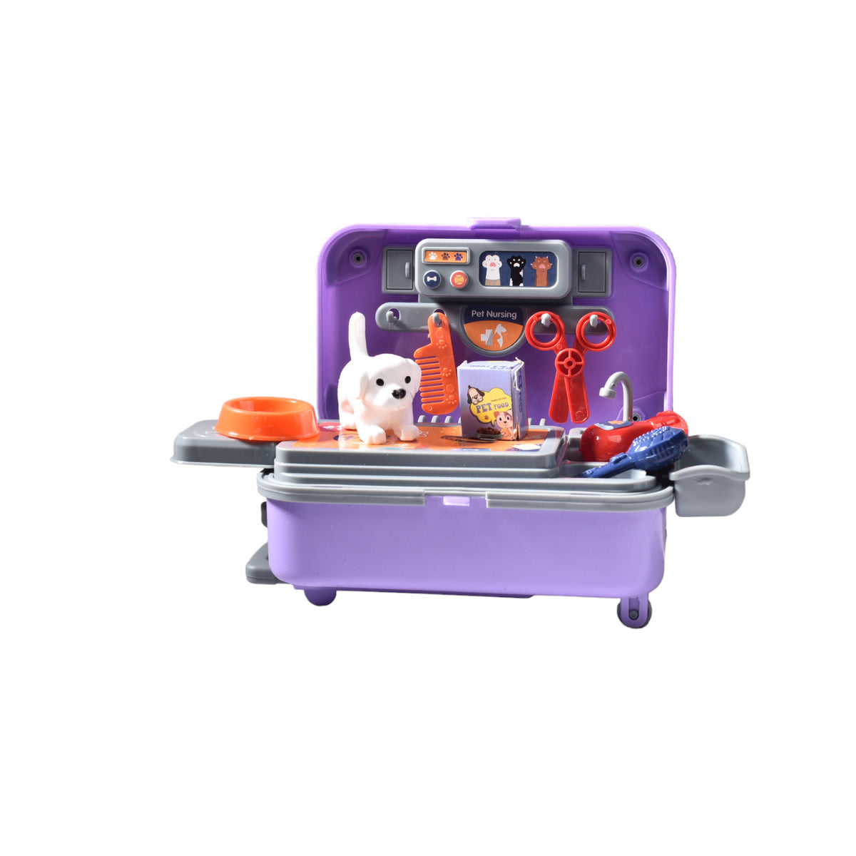 set medico veterinario maleta niños dim:14x9x6