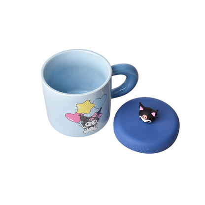 MUG POCILLO KUROMI PERSONAJE 430ML DIM:9X9X9