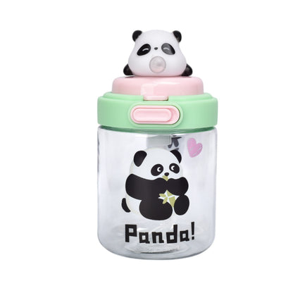 BOTELLA DE AGUA 450ML PLASTICO DISEÑO OSOS DIM:8X15