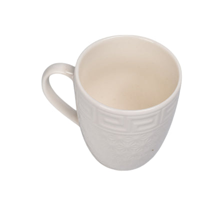 MUG POCILLO CERAMICA BLANCO 180ML DIM:8x7CM