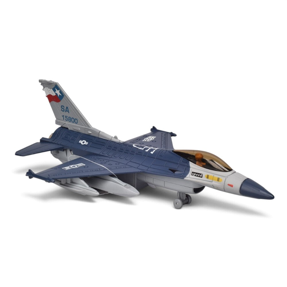 avion coleccionable metalico dim: 48 x 35 x 8 cm
