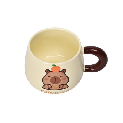MUG POCILLO CERAMICA DISEÑO CAPYBARA 380ML DIM:8X8X8