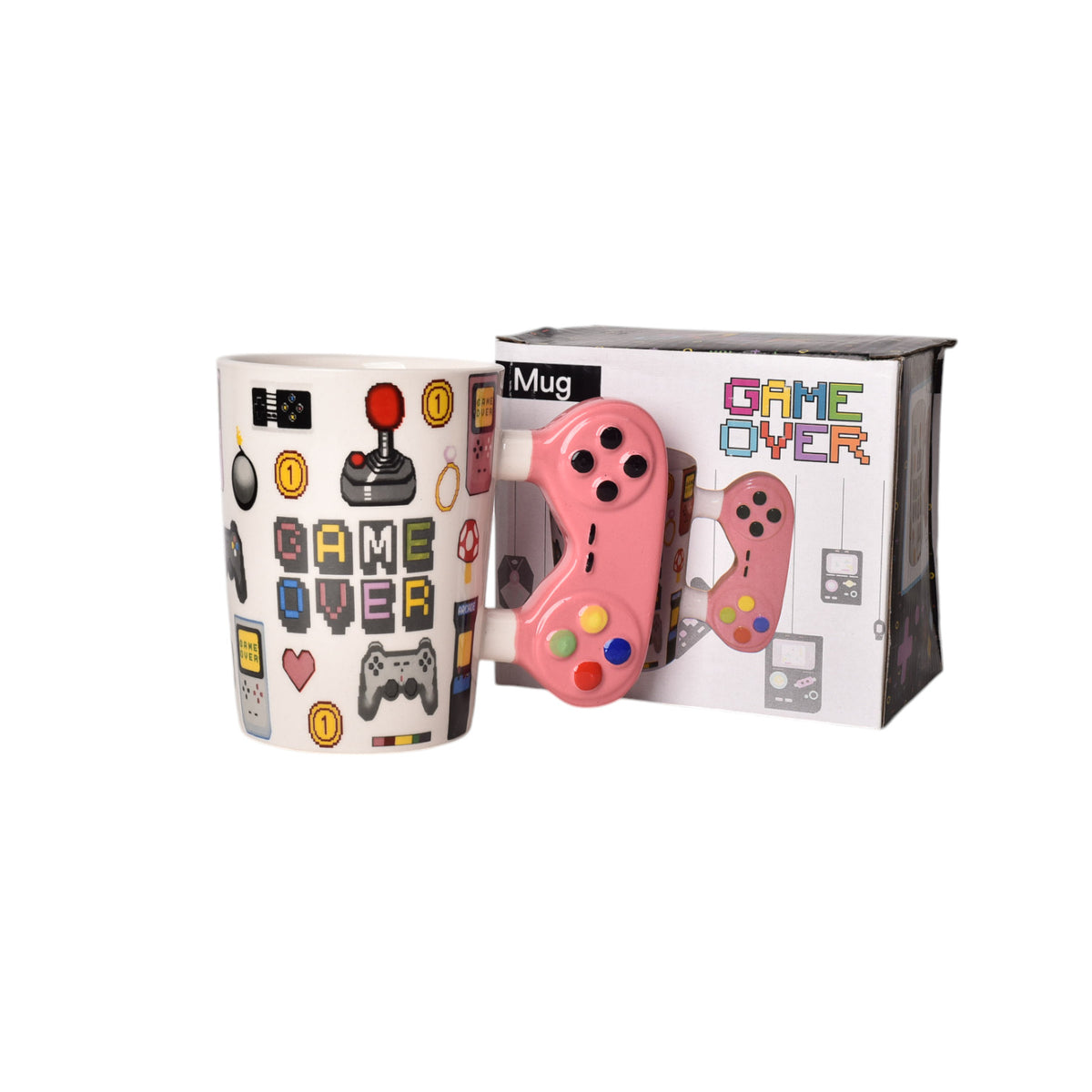 mug pocillo grande forma de control videojuegos 350ml dim:10