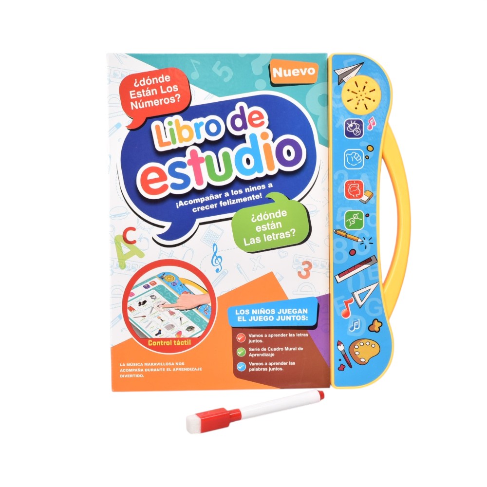 juguete didactico libro para niños dim:23.6*2.6*26cm