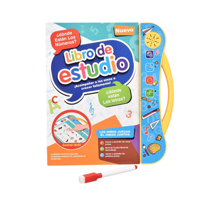JUGUETE DIDACTICO LIBRO PARA NIÑOS DIM:23.6*2.6*26CM