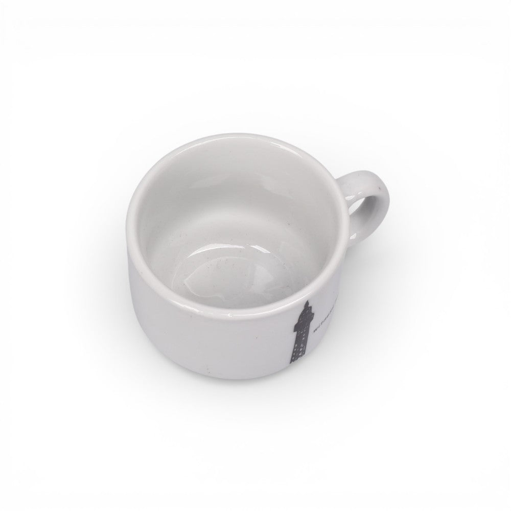 pocillo set 4pcs ceramica con base  160ml dim:7x7x6