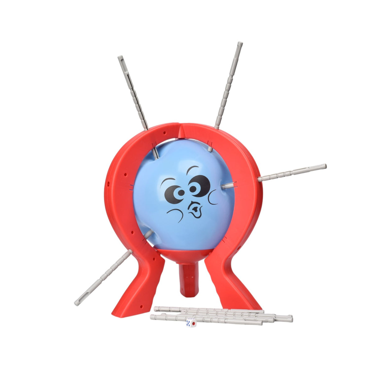 juego de mesa globos explosivos familiar plastico dim:27x27x6