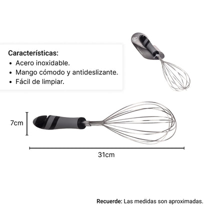 GLOBO BATIDOR MANUAL REPOSTERIA COCINA