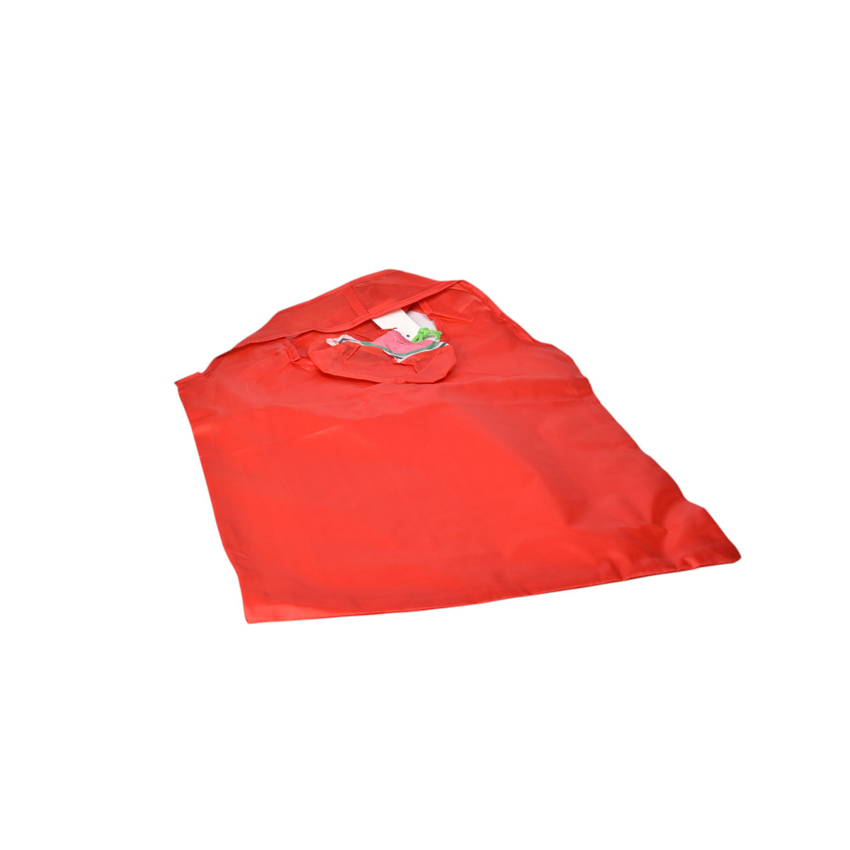 bolsa reutilizable portatil poliester para compras varios colores