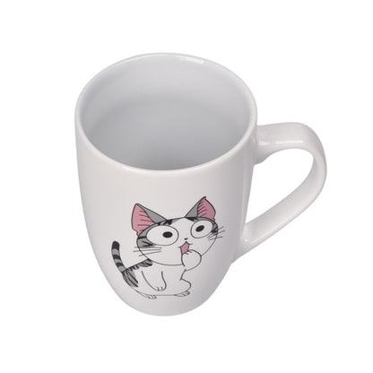 MUG POCILLO CERAMICA GRANDE 300ML DIM:8X8X13
