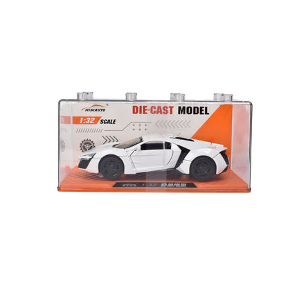 CARRO DE COLECCION METALICO CON ESTUCHE ACRILICO DIM:9.8 x 18.4 x 9.8 cm
