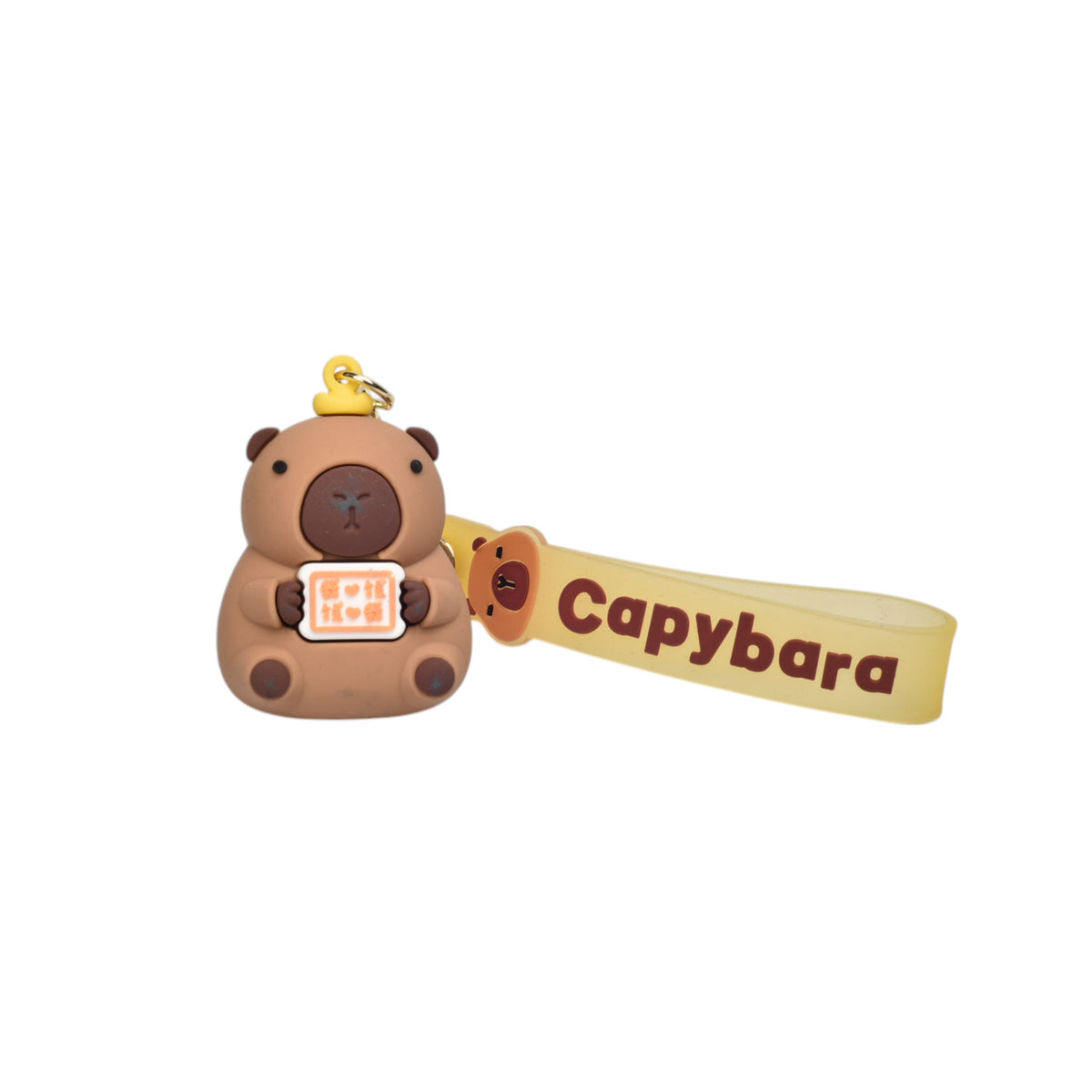 llavero silicona capybara dim:5