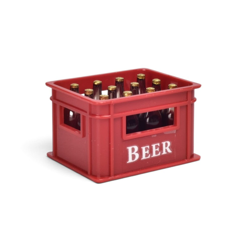 destapador plastico con iman forma canasta de cerveza dim: 6cm