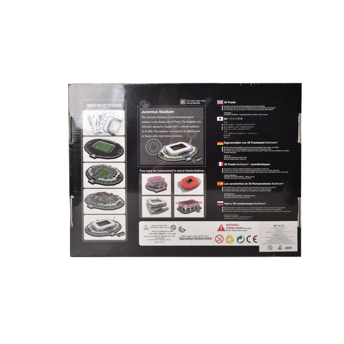 rompecabezas 3d tridimensional dim:30*23*3