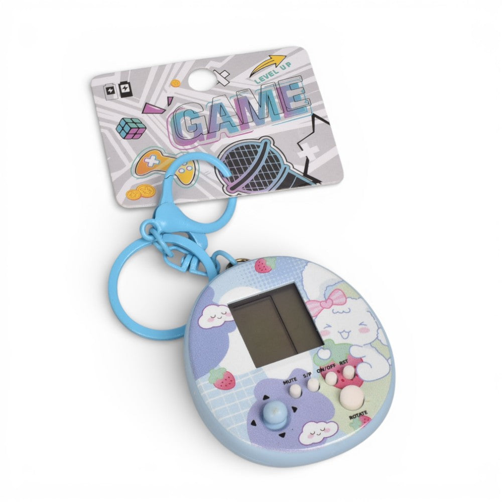 llavero plastico forma de juego dim: 5x5