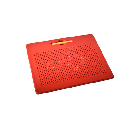 TABLERO MAGNETICO CON LAPIZ PLASTICO NEGRO Y ROJO DIM:32X26C