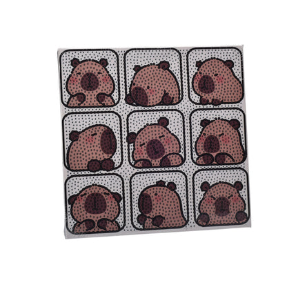 CUADRO JUGUETE DE PIEDRAS DIDACTICO NIÑOS CAPYBARA