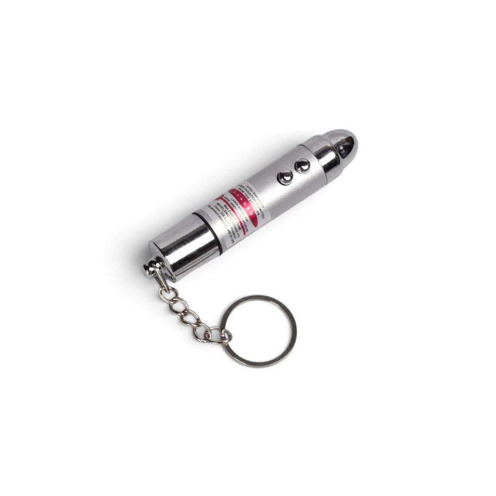 llavero broma shock laser plastico dim:8x1.5cm