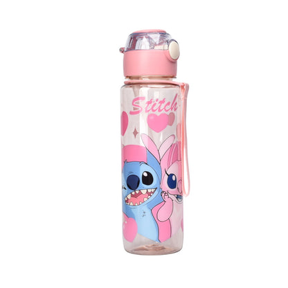 BOTELLA DE AGUA 700ML PERSONAJE PLASTICA DIM:6X6X25