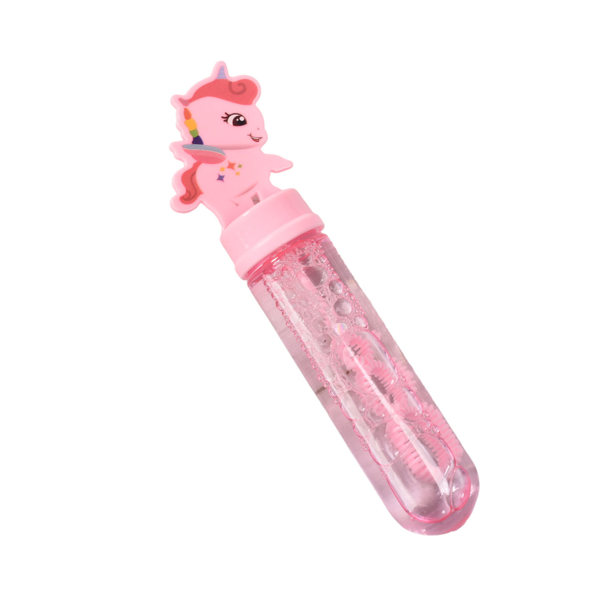 burbujero pequeño forma de unicornio