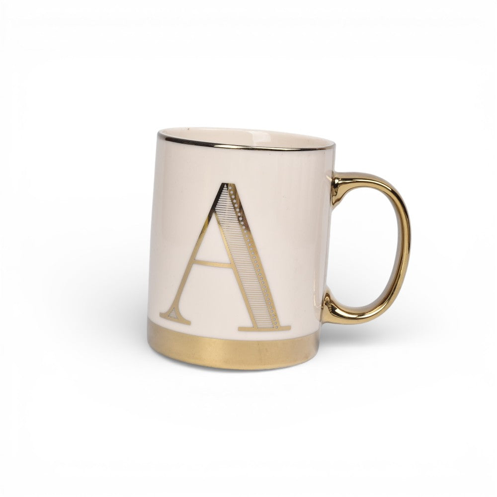 mug pocillo ceramica letra diseño dim:8x8x9