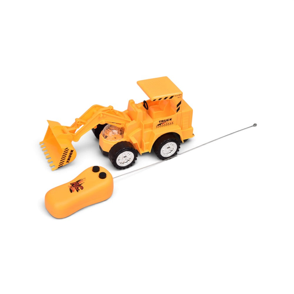 excavadora de contruccion a control remoto dim: 9.5*22*14cm
