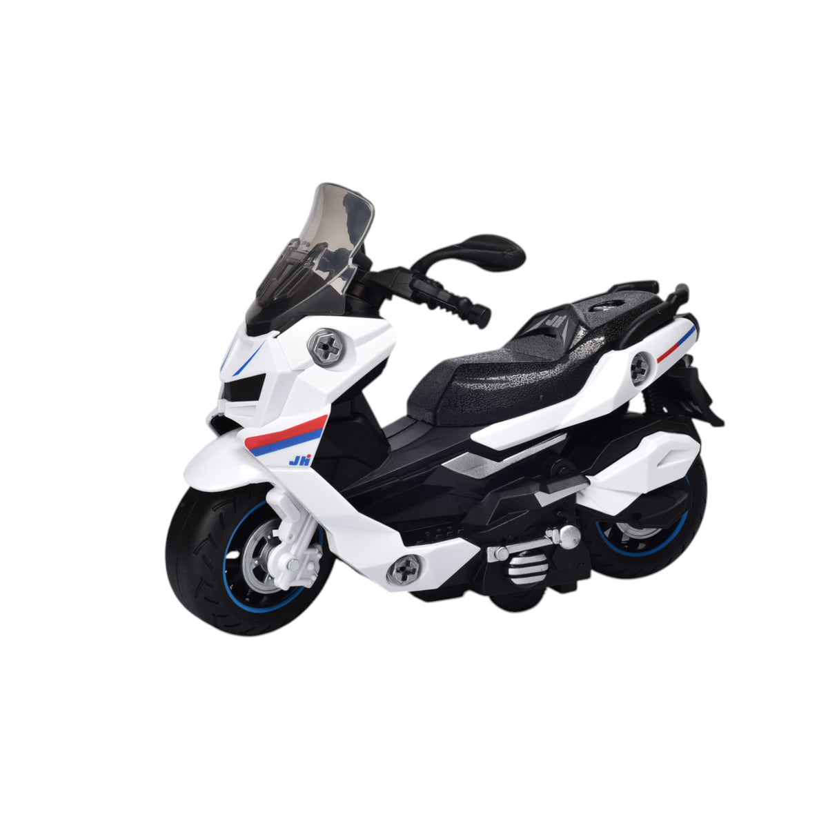 juguete moto armable con accesorios para niños dim:21x26x9