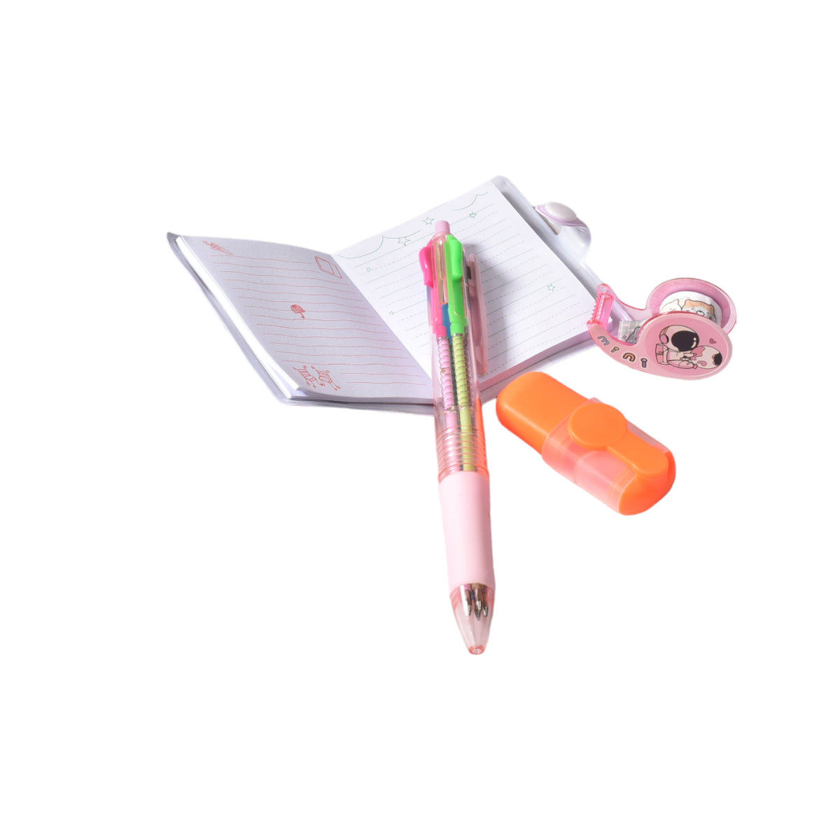 set kit 4pcs  de  escolar en uno
